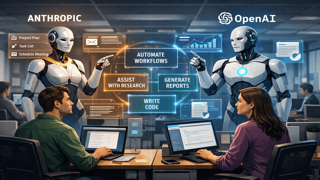 Anthropic and OpenAI Push ‘Agentic’ AI Into the Workplace