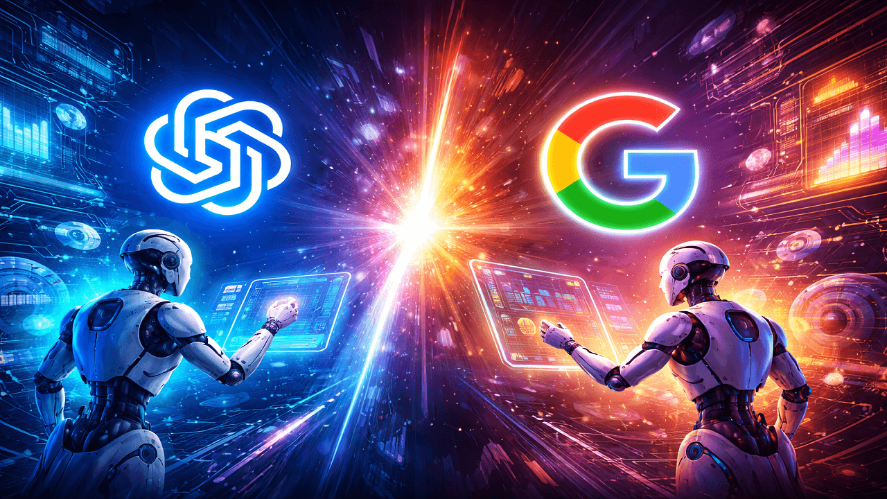 How Companies Like OpenAI and Google Are Competing for AI Dominance
