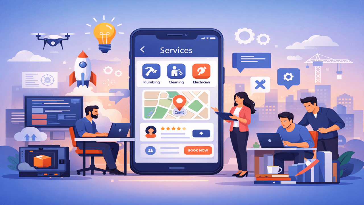 Top Local Services Marketplace App Development Companies