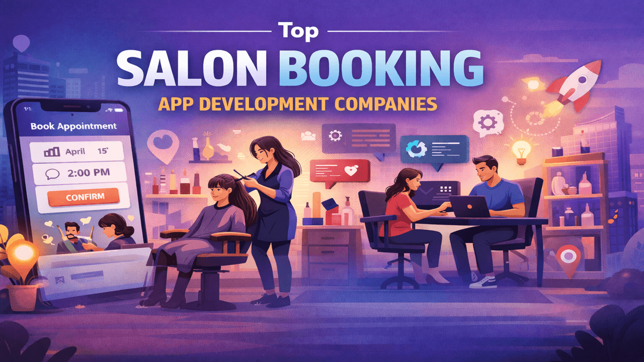 Top Salon Booking App Development Companies