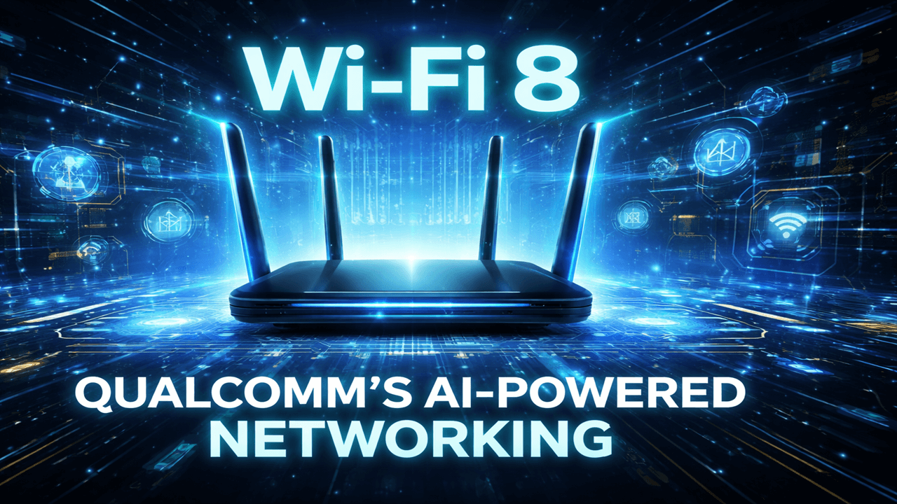 Wi-Fi 8 Is Here: Qualcomm's AI-Powered Networking Explained