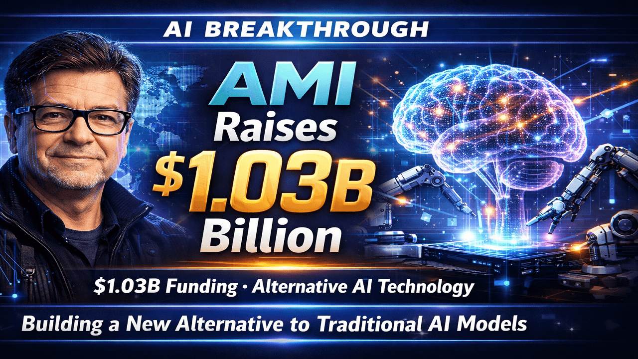 Yann LeCun-Linked AI Startup AMI Secures $1.03 Billion to Develop Alternative AI Technology